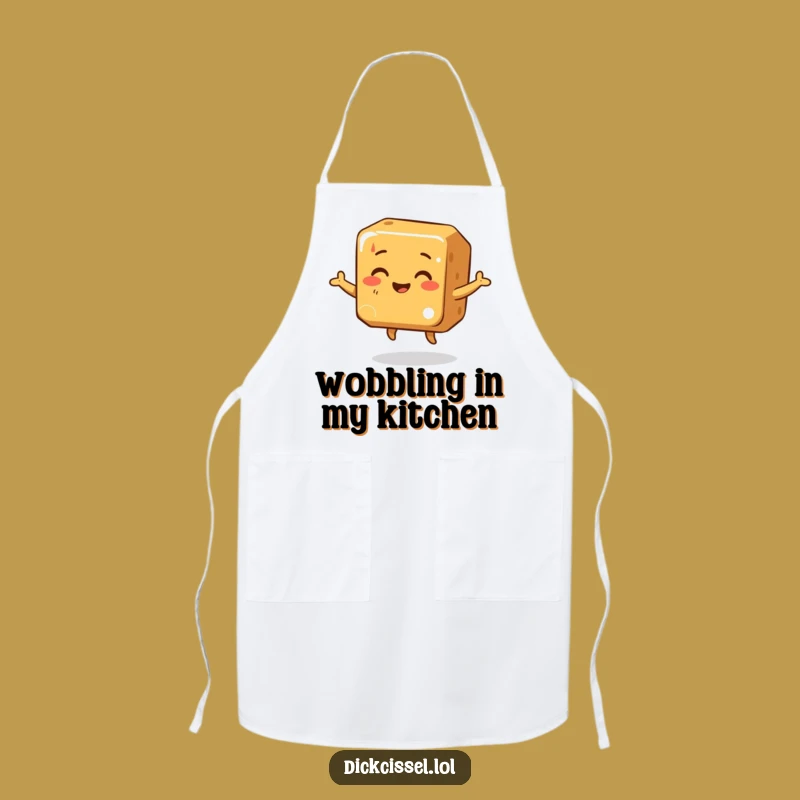 Funny Caramel Dance Apron: Cook with Moves, Charming Funny Gift for Bakers