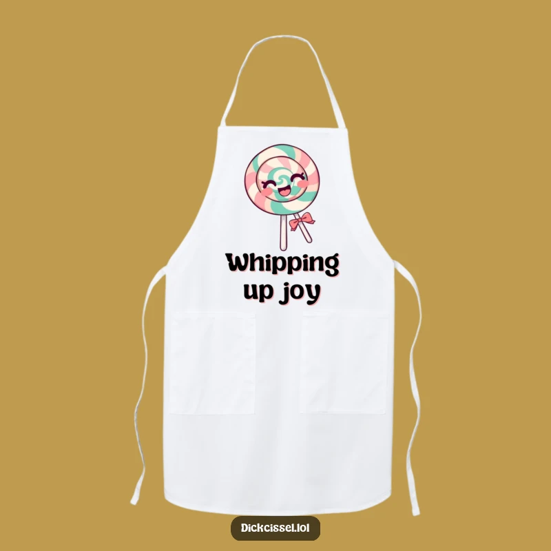 Funny Lollipop Chef Apron: Cook with Joyful Whirling Spirit