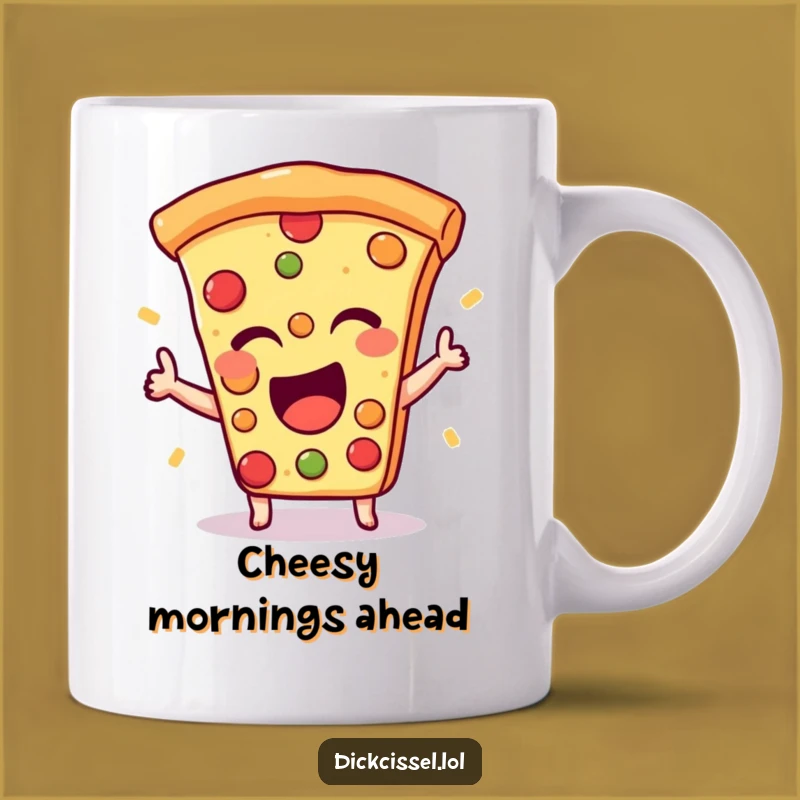 Funny Pizza Wink Mug: A Cheesy and Hilarious Gift for Pizza Lovers
