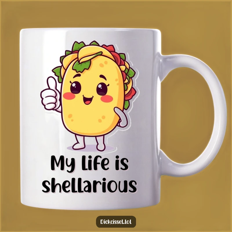 Funny Taco Thumbs Up Mug: A Hilarious Foodie Gift for Taco Lovers