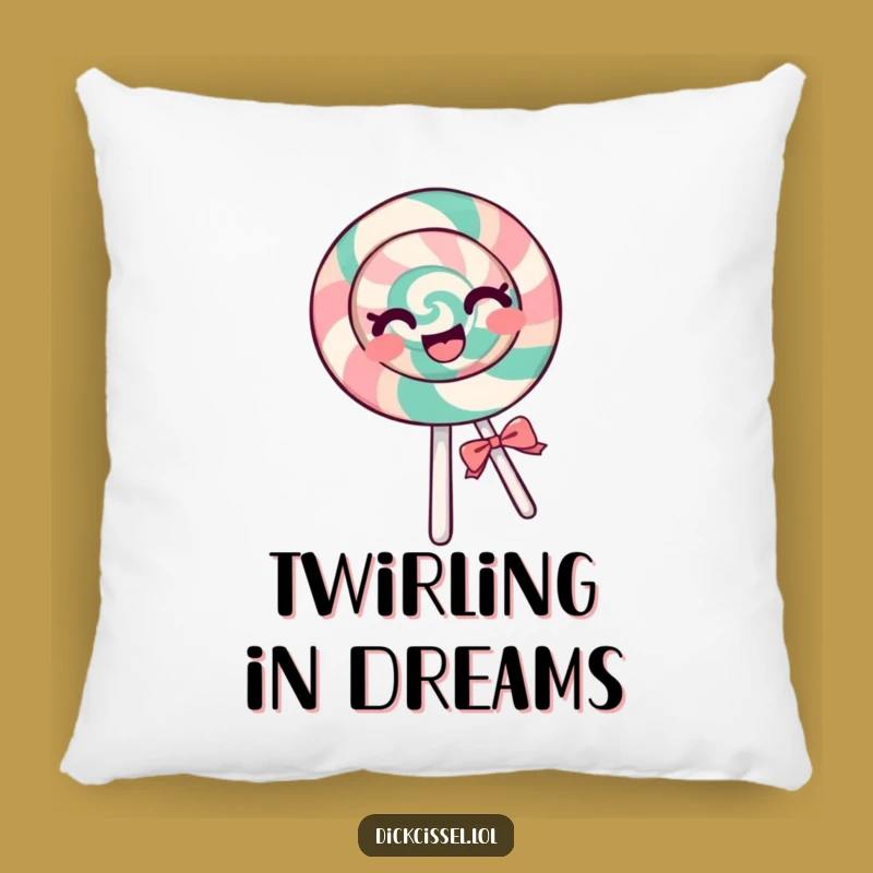 Funny Lollipop Spin Pillow: Add Joyful Comfort with Whirling Charm