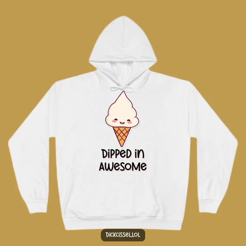 Funny Ice Cream Cone Hoodie: Cozy Comfort with a Sweet Twist