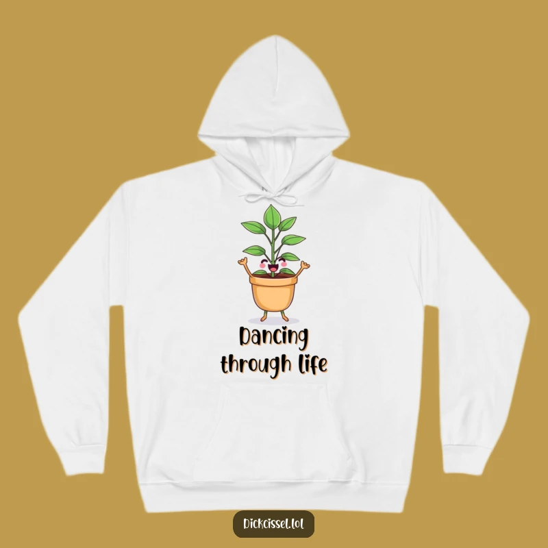 Funny Dancing Plant Hoodie - Cozy Dancer Sweatshirt Gift