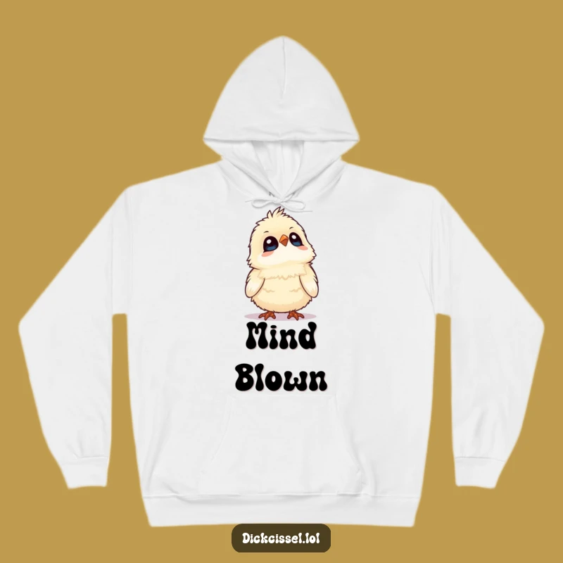 Funny Fluffy Bird Hoodie - Cozy Comfort & Hilarious Gift