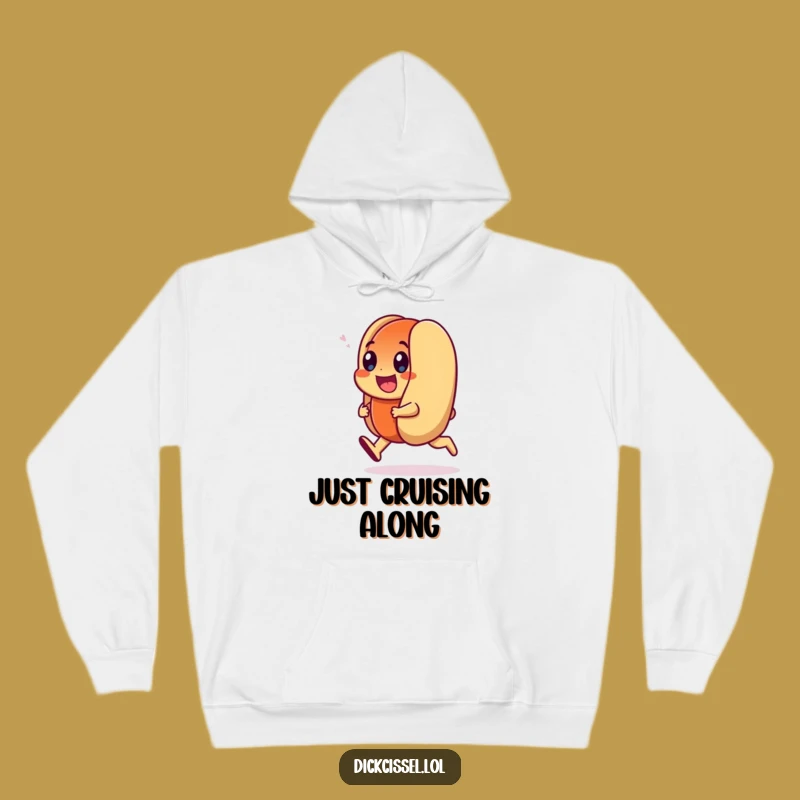 Funny Hot Dog Trot Hoodie: Cozy Wiener Bounce, Ultimate Funny Gift