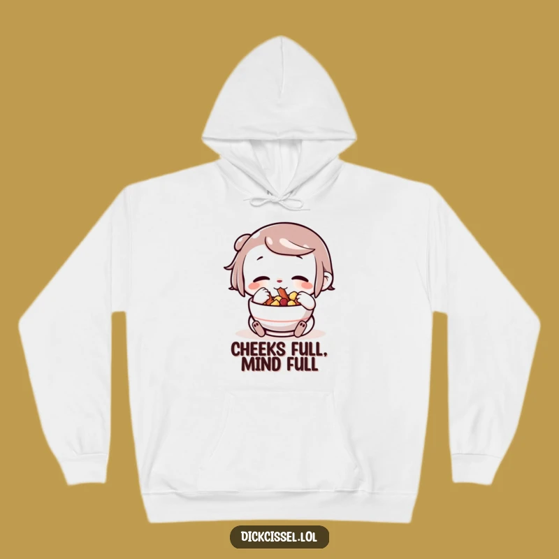 Funny Snack Lover Hoodie: Cozy Munchies, Warm Comfort Gift