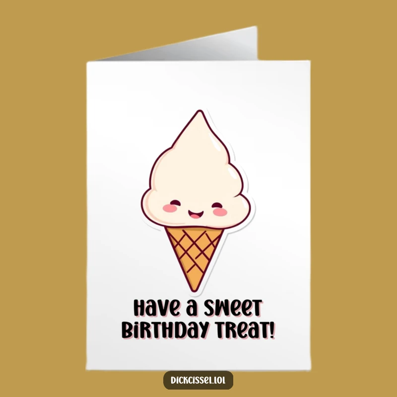 Free Printable Ice Cream Birthday Card: Sweet Fun, Downloadable DIY Gift!