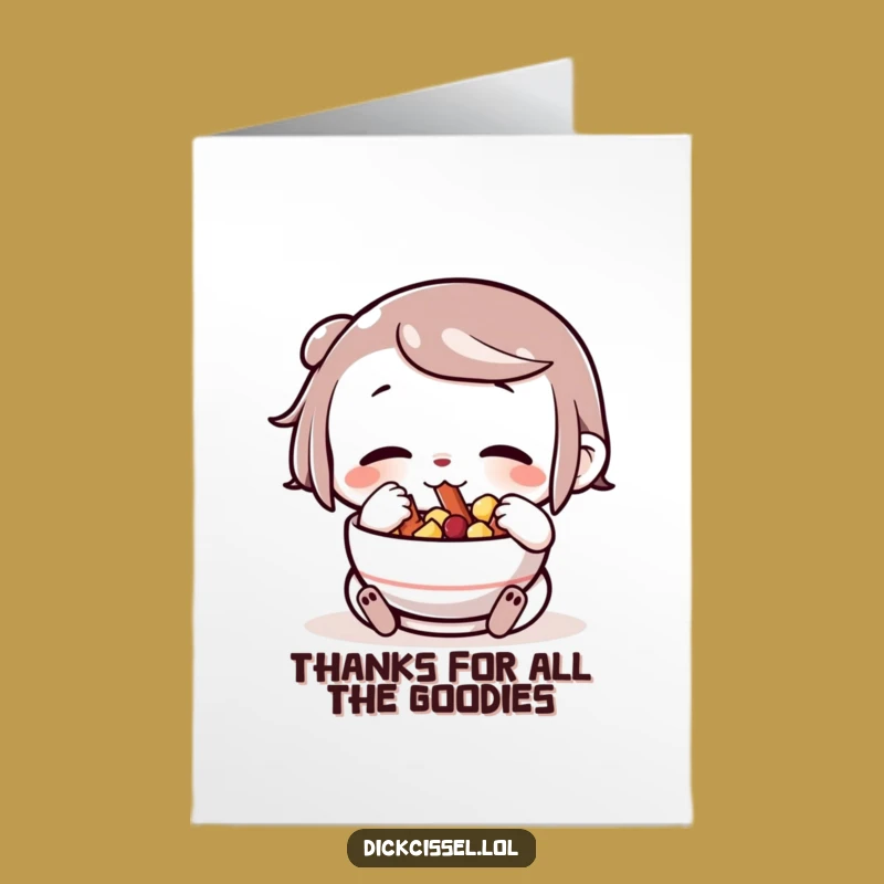 Free Printable Thank You Card: Snack Appreciation, Downloadable Gratitude
