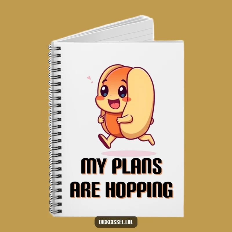 Funny Hot Dog Trot Notebook: Happy Wiener Journal, Perfect Funny Gift