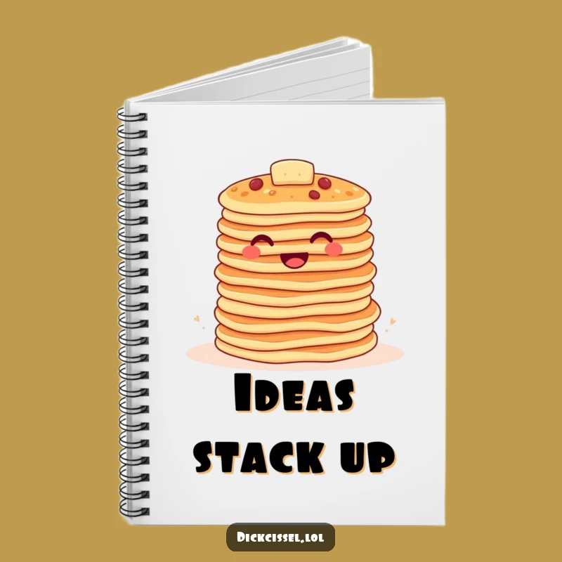 Funny Pancake Notebook: Jot Down Delicious Ideas