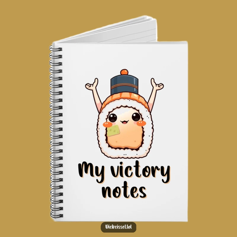 Funny Sushi Celebration Notebook - Note-Taking Fun, Great Funny Gift
