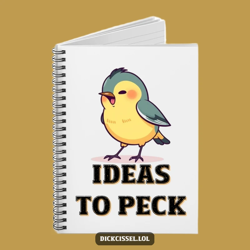 Funny Pecking Dickcissel Notebook: Focused Journal, Ideal Driven Funny Gift