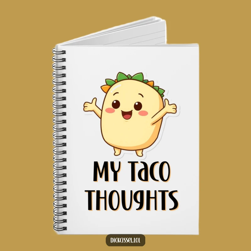 Funny Taco Explorer Notebook - Plan Adventures with Delicious Fun