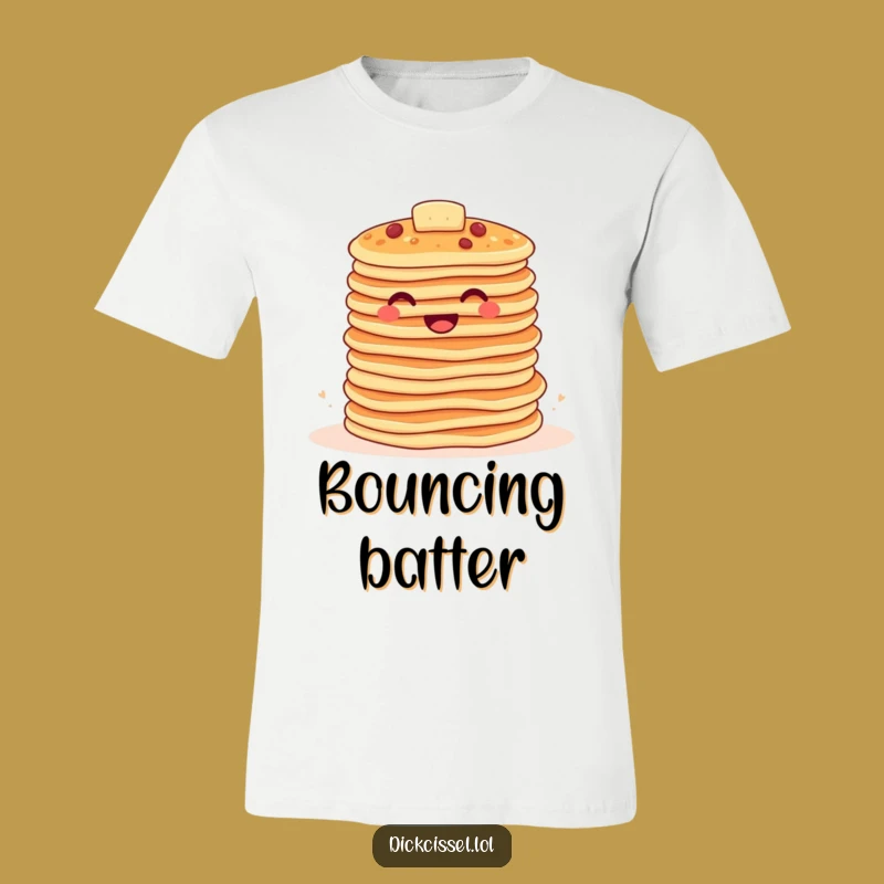 Funny Bouncing Pancakes T-Shirt: Wear Your Breakfast Joy