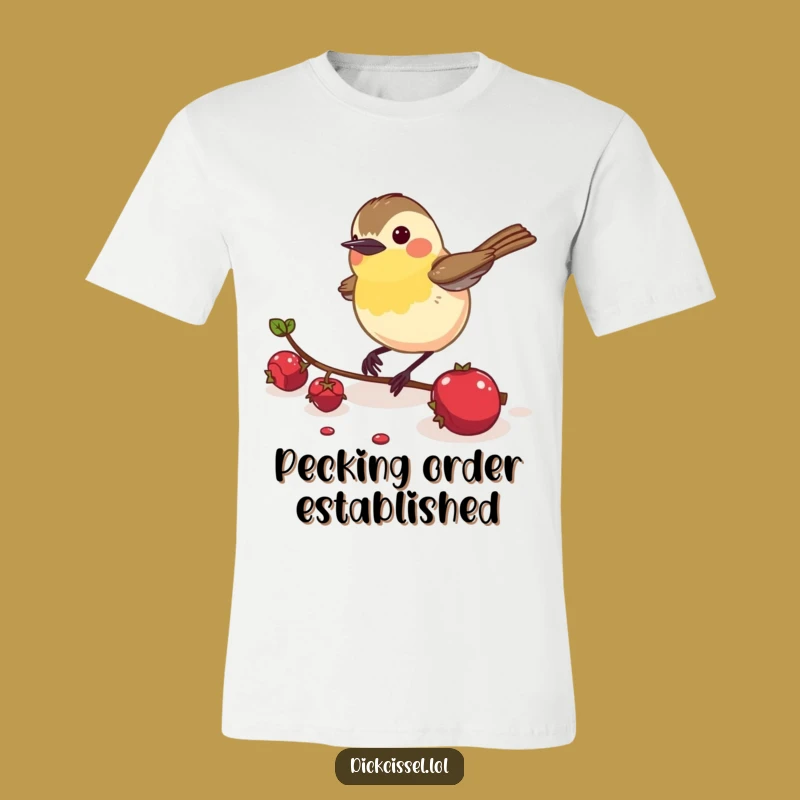 Energetic Dickcissel Bird T-Shirt: Fuel Your Day with Funny Style