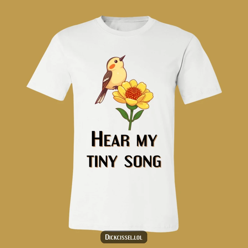 Funny Dickcissel Bird T-Shirt: Express Your Joyful Spirit with This Comical Bird Design