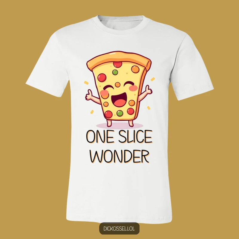 Funny Pizza Wink T-Shirt: Wear Your Love for Pizza with a Wink