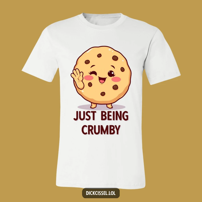 Funny Winking Cookie T-Shirt - Playful Apparel, Great Funny Gift