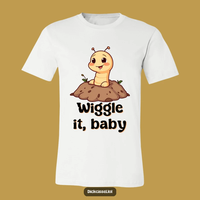 Funny Worm Soil Pop T-Shirt - Wear Your Mischief with This Hilarious Tee